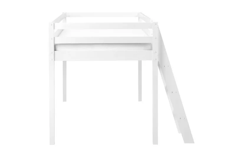 Lav køjeseng Ascoux - Hvid - Møbler - Børnemøbler - Børneseng & juniorseng - Højseng børn