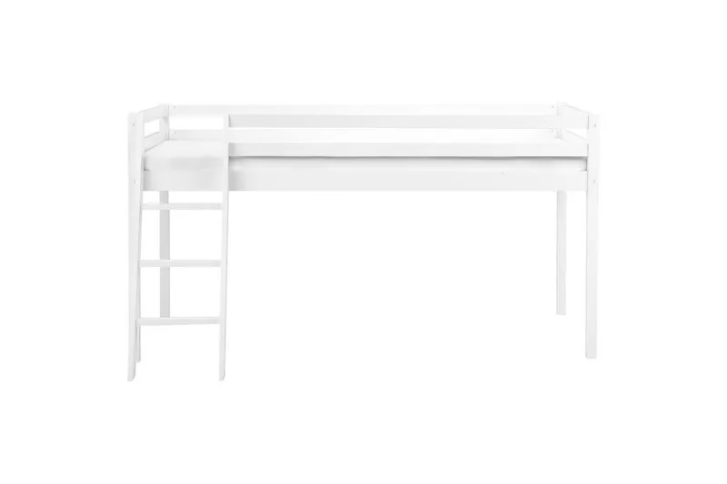 Lav køjeseng Ascoux - Hvid - Møbler - Børnemøbler - Børneseng & juniorseng - Højseng børn