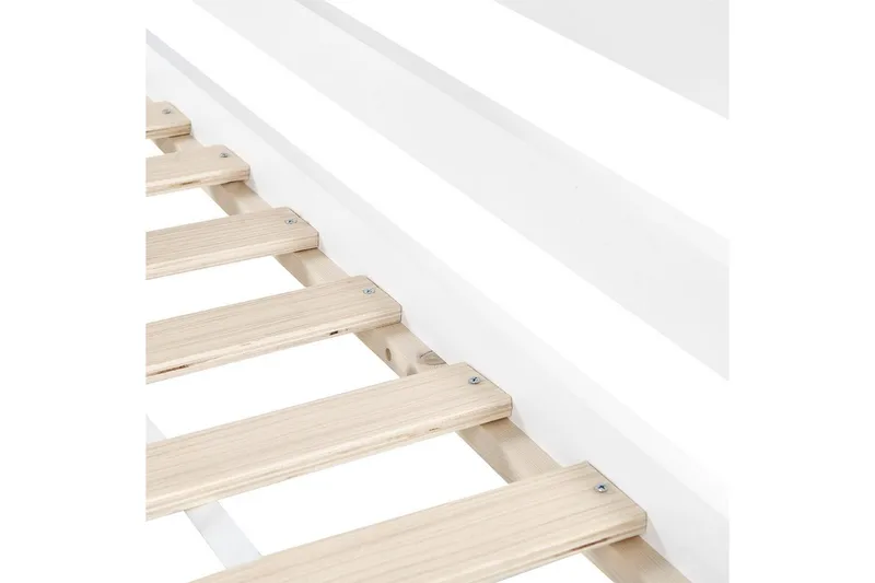 Lav køjeseng Ascoux - Hvid - Møbler - Børnemøbler - Børneseng & juniorseng - Højseng børn