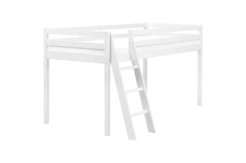 Lav køjeseng Ascoux - Hvid - Møbler - Børnemøbler - Børneseng & juniorseng - Højseng børn