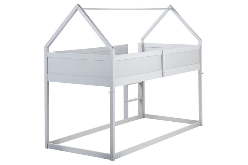Lav køjeseng Dienne - Grå - Møbler - Børnemøbler - Børneseng & juniorseng - Højseng børn