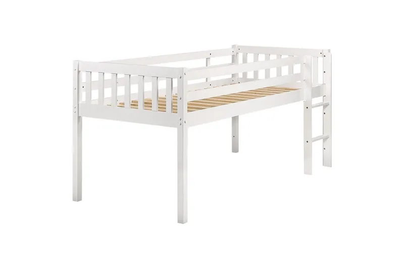 Lav køjeseng Peipin - Hvid - Møbler - Børnemøbler - Børneseng & juniorseng - Højseng børn