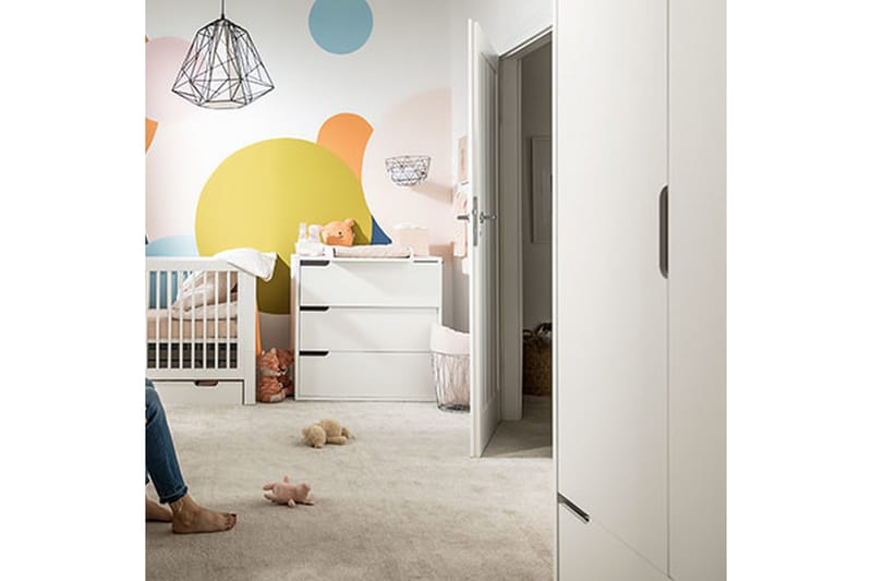 Milk Tremmeseng 70x140 cm Hvid - VOX - Møbler - Børnemøbler - Børneseng & juniorseng - Tremmeseng