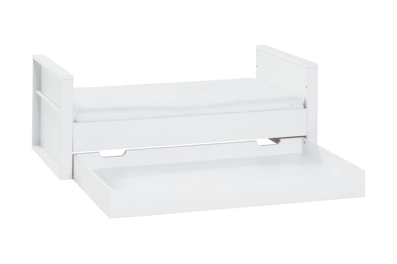 Milk Tremmeseng 70x140 cm Hvid - VOX - Møbler - Børnemøbler - Børneseng & juniorseng - Tremmeseng