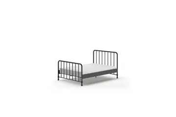 Seng Bronxx Sort, 140 x 200 cm - Sort, 140 x 200 cm - Møbler - Børnemøbler - Børneseng & juniorseng