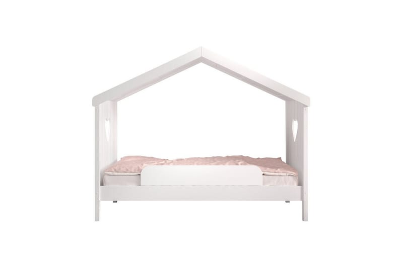 Seng med faldsikring Amori Hvid - Møbler - Børnemøbler - Børneseng & juniorseng - Husseng