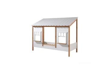 Seng med skuffe HouseBed Brun - Brun - Møbler - Børnemøbler - Børneseng & juniorseng - Husseng