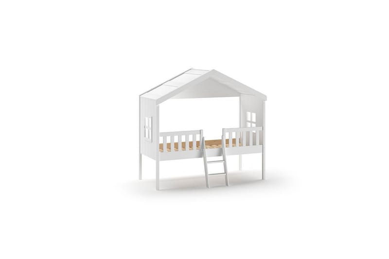 Seng med stige HouseBed - Møbler - Børnemøbler - Børneseng & juniorseng - Husseng