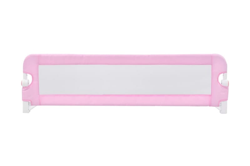 sengegelænder til barneseng 120 x 42 cm polyester pink - Lyserød - Børneseng & juniorseng - Sengehest