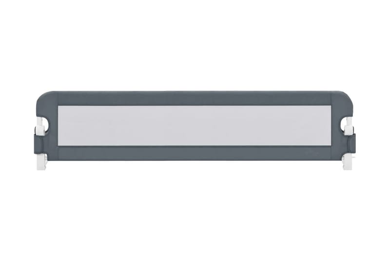 sengegelænder til barneseng 180 x 42 cm polyester grå - Grå - Børneseng & juniorseng - Sengehest