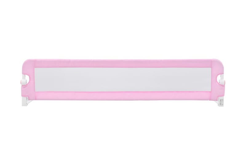 sengegelænder til barneseng 180 x 42 cm polyester pink - Lyserød - Børneseng & juniorseng - Sengehest