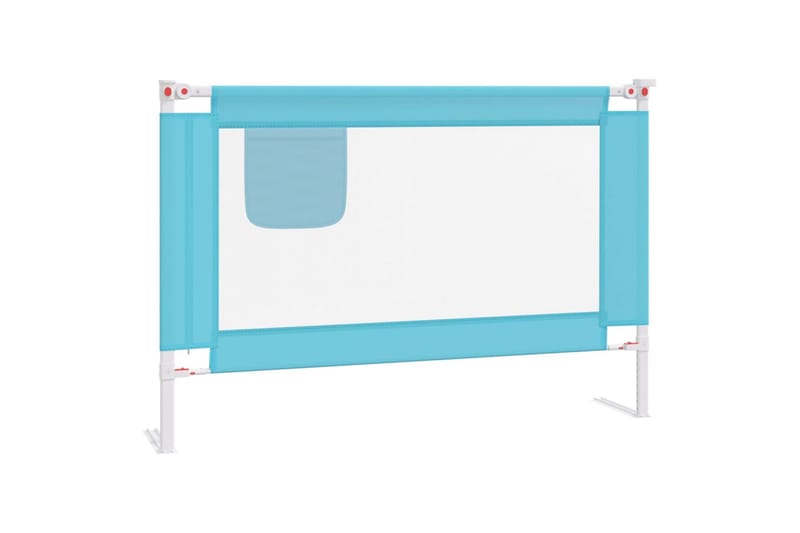 sengehest 100x25 cm stof blå - Blå - Møbler - Børnemøbler - Børneseng & juniorseng
