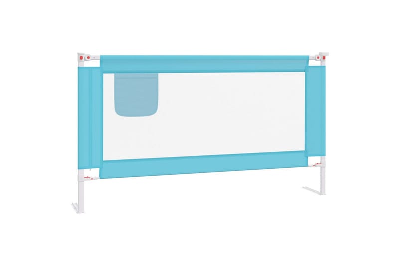 sengehest 150x25 cm stof blå - Blå - Møbler - Børnemøbler - Børneseng & juniorseng