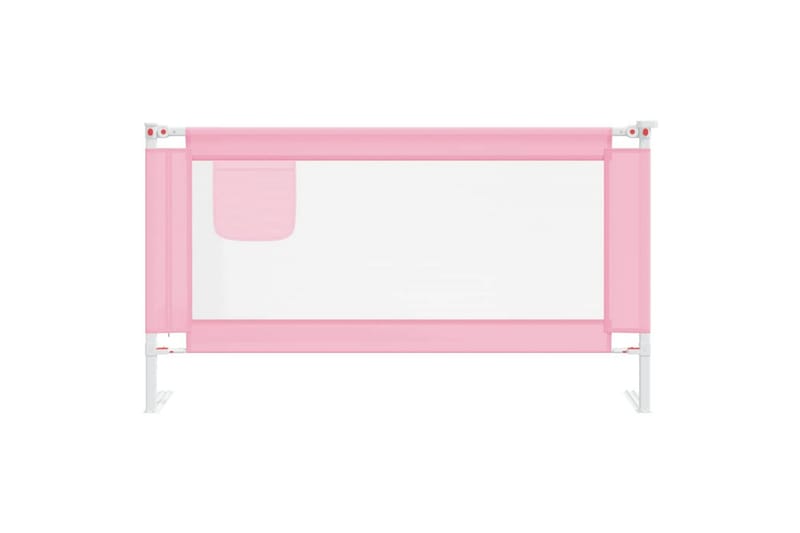 sengehest 150x25 cm stof lyserød - Lyserød - Møbler - Børnemøbler - Børneseng & juniorseng