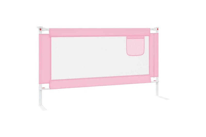 sengehest 150x25 cm stof lyserød - Lyserød - Møbler - Børnemøbler - Børneseng & juniorseng