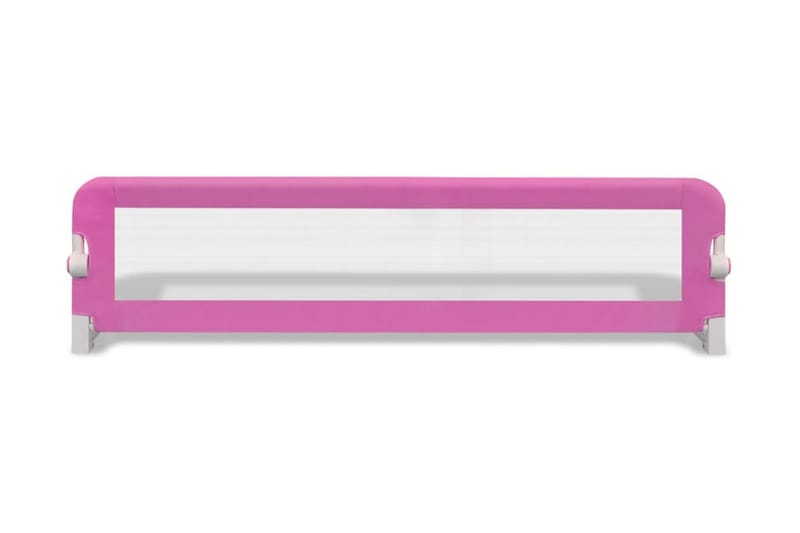 Sengehest Til Børn 2 Stk. 150 X 42 Cm Pink - Lyserød - Møbler - Børnemøbler - Børneseng & juniorseng