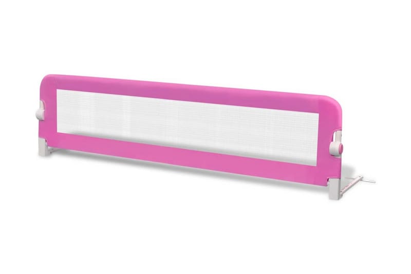Sengehest Til Børn 2 Stk. 150 X 42 Cm Pink - Lyserød - Møbler - Børnemøbler - Børneseng & juniorseng