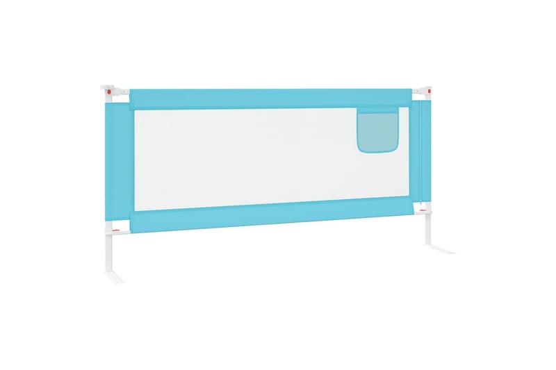 sengehest til børneseng 200x25 cm stof blå - Blå - Møbler - Børnemøbler - Børneseng & juniorseng