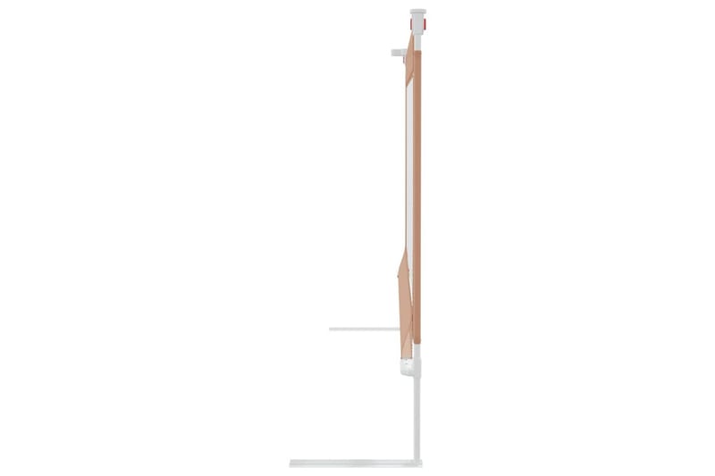 sengehest til børneseng 200x25 cm stof gråbrun - Gråbrun - Møbler - Børnemøbler - Børneseng & juniorseng