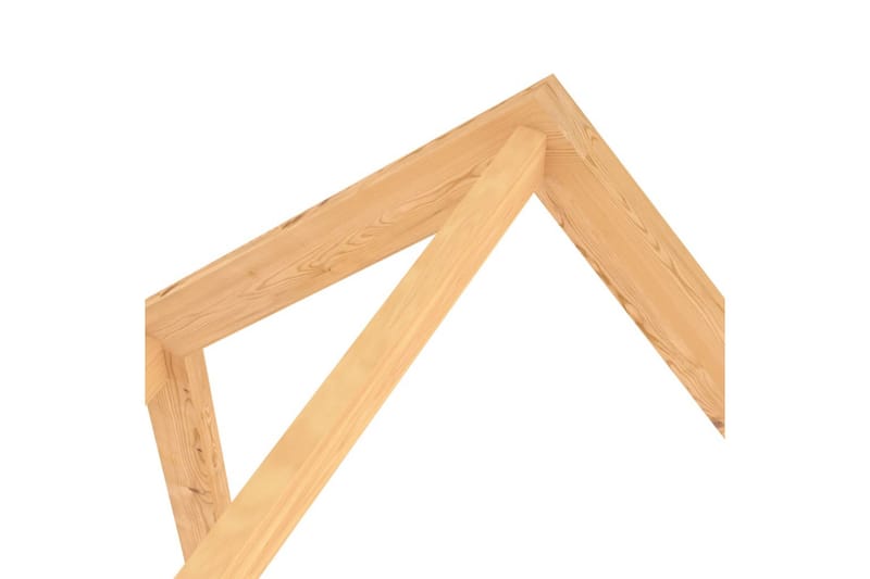 sengestel til børneseng 80x160 cm med skuffe fyrretræ - Brun - Møbler - Børnemøbler - Børneseng & juniorseng