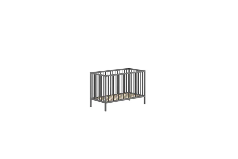 Spjälsäng Jaxx Dino 60x120 cm Jaxx Anthracite, undefined