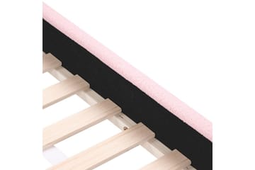 Børneseng Laye - Rosa, lyst træ - Møbler - Børnemøbler - Børneseng & juniorseng