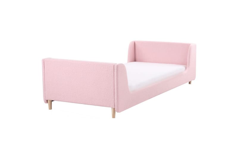Børneseng Laye - Rosa, lyst træ - Møbler - Børnemøbler - Børneseng & juniorseng