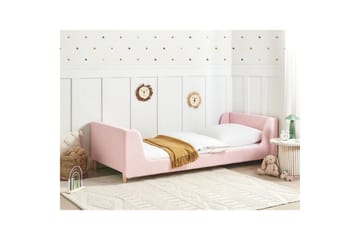 Børneseng Laye - Rosa, lyst træ - Møbler - Børnemøbler - Børneseng & juniorseng