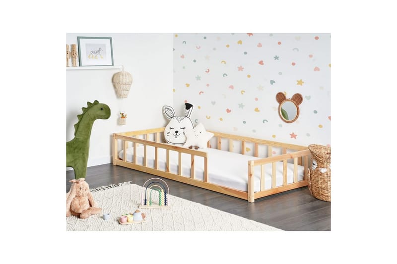 Børneseng Meymac - Lyst træ - Møbler - Børnemøbler - Børneseng & juniorseng