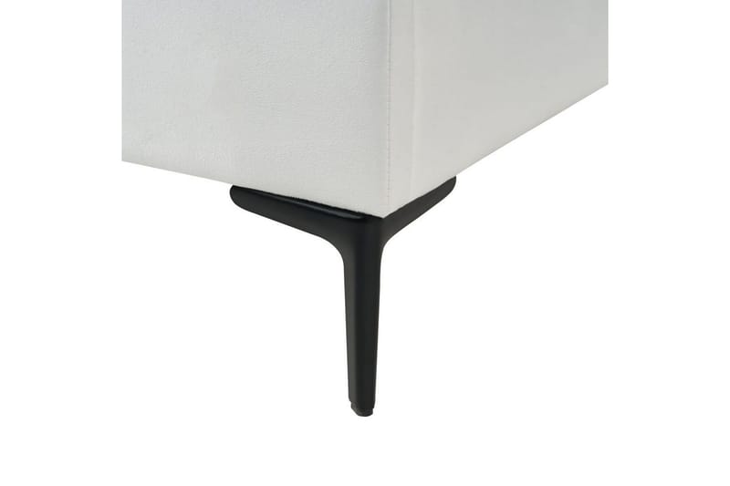 Børneseng Rubian - Hvid, Sort - Møbler - Børnemøbler - Børneseng & juniorseng