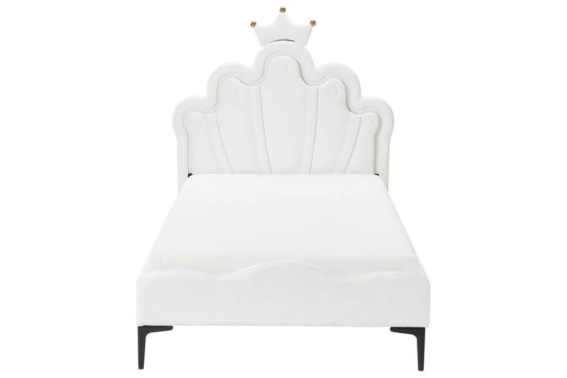 Børneseng Rubian - Hvid, Sort - Møbler - Børnemøbler - Børneseng & juniorseng