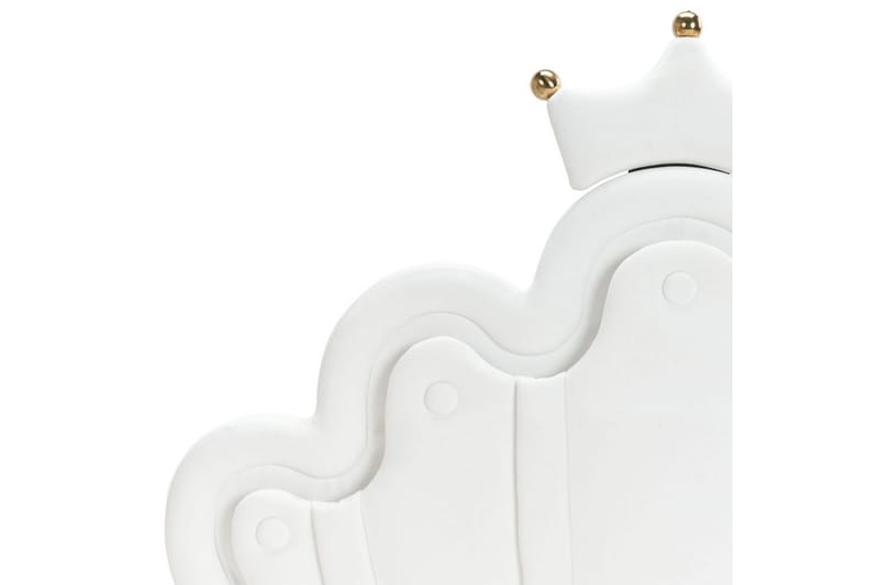 Børneseng Rubian - Hvid, Sort - Møbler - Børnemøbler - Børneseng & juniorseng