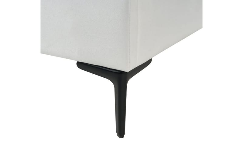 Børneseng Rubian - Hvid, Sort - Møbler - Børnemøbler - Børneseng & juniorseng