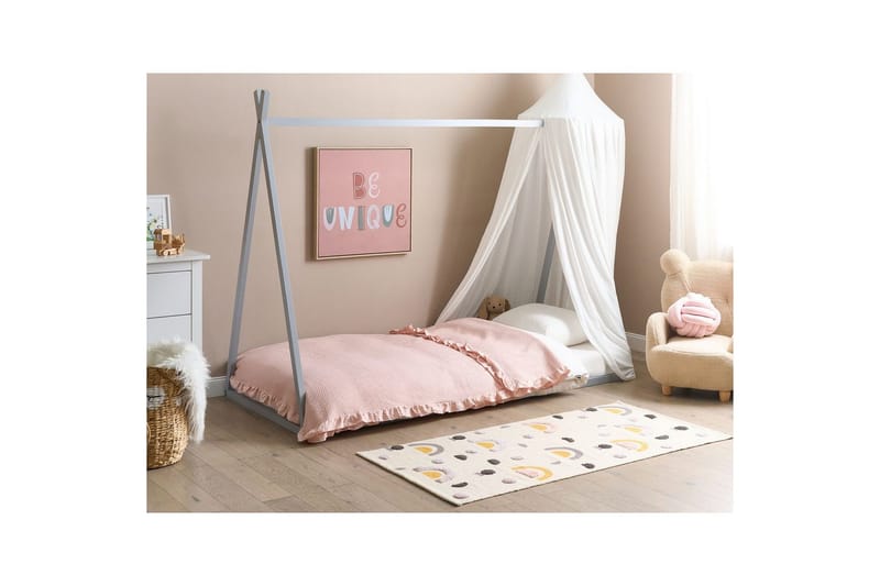 Børneseng Saurat - Grå - Møbler - Børnemøbler - Børneseng & juniorseng