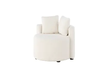 Kelso Børnesofa Teddy - Hvid - Møbler - Børnemøbler - Børnesofa