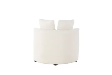 Kelso Børnesofa Teddy - Hvid - Møbler - Børnemøbler - Børnesofa