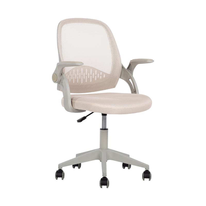 Børneskrivebordsstol HOME4YOU Emmy Beige - Beige - Møbler - Børnemøbler - Børnestol - Skrivebordsstole børn