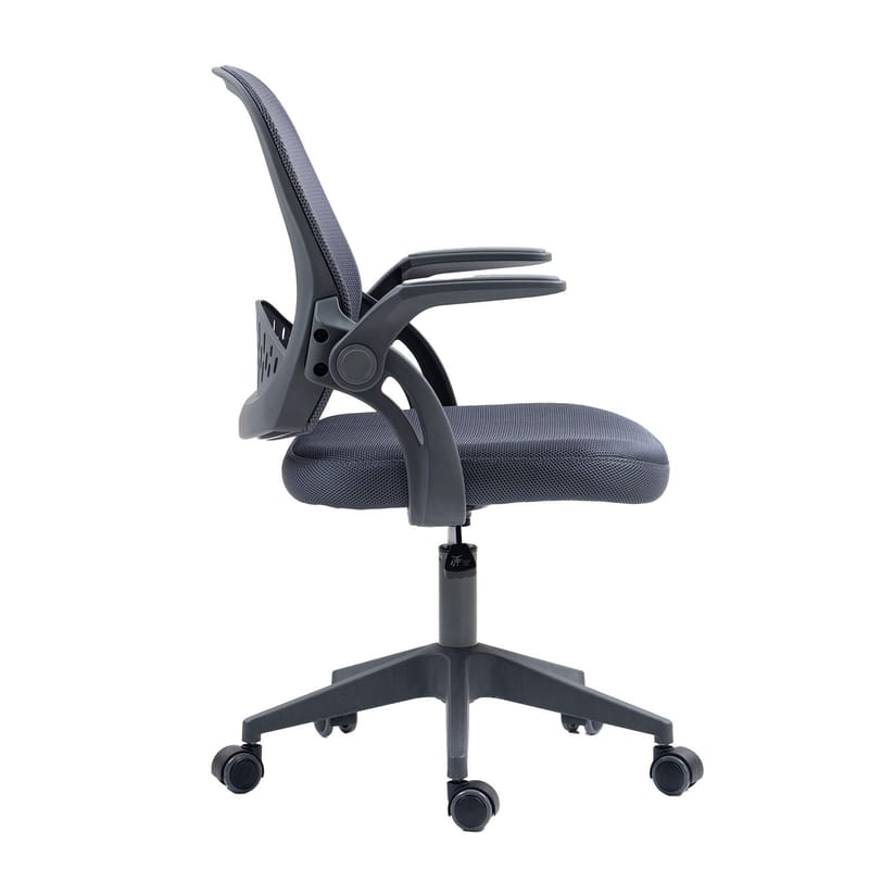 Børneskrivebordsstol HOME4YOU Emmy Grå - Grå - Møbler - Børnemøbler - Børnestol - Skrivebordsstole børn