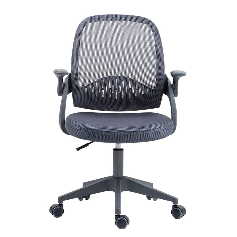 Børneskrivebordsstol HOME4YOU Emmy Grå - Grå - Møbler - Børnemøbler - Børnestol - Skrivebordsstole børn