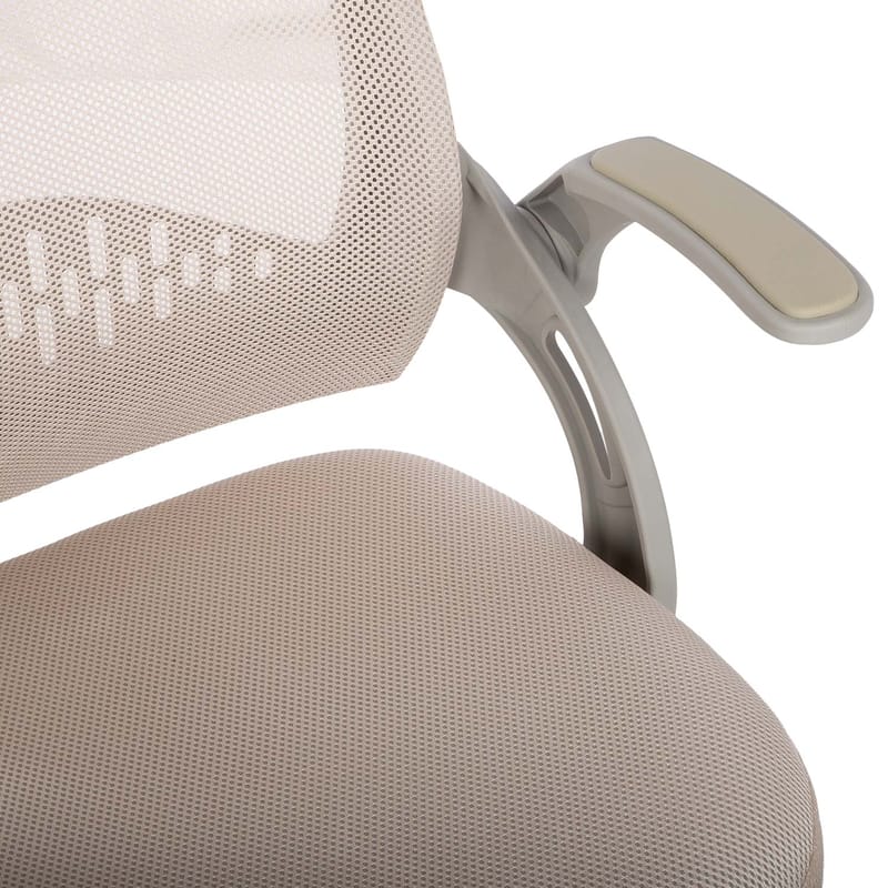 Børneskrivebordsstol HOME4YOU Emmy med fodstøtte Beige - beige - Møbler - Børnemøbler - Børnestol - Skrivebordsstole børn