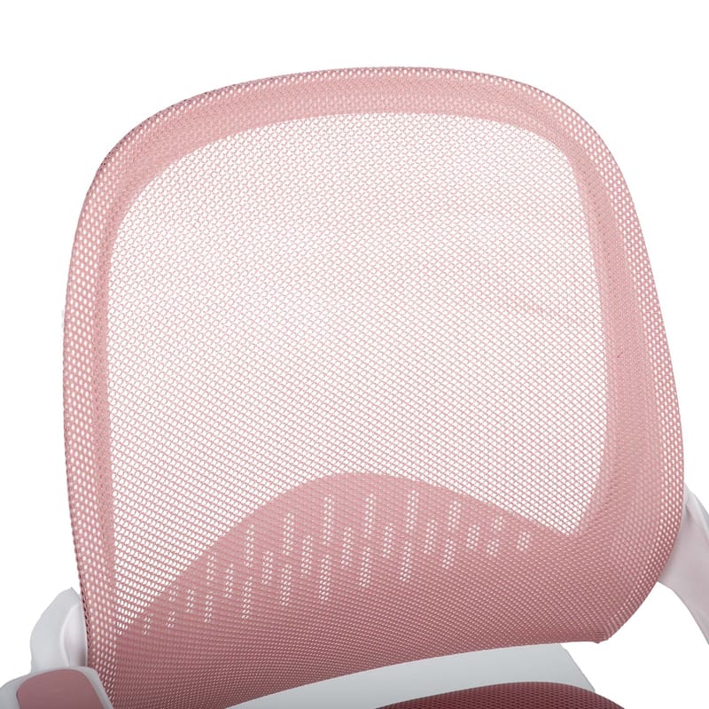 Børneskrivebordsstol HOME4YOU Emmy med fodstøtte Pink - pink - Møbler - Børnemøbler - Børnestol - Skrivebordsstole børn