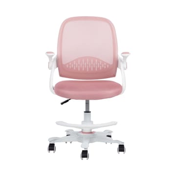 Børneskrivebordsstol HOME4YOU Emmy med fodstøtte Pink - pink - Møbler - Børnemøbler - Børnestol - Skrivebordsstole børn