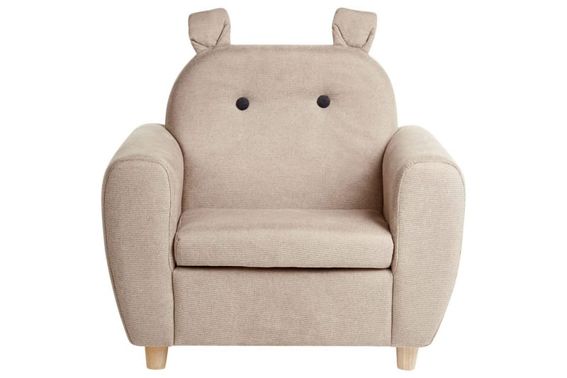 Børnestol Maribo Taupe/lyst træ - Taupe/lyst træ - Møbler - Børnemøbler - Børnestol - Skrivebordsstole børn