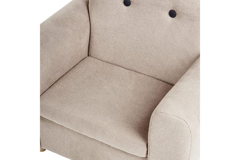 Børnestol Maribo Taupe/lyst træ - Taupe/lyst træ - Møbler - Børnemøbler - Børnestol - Skrivebordsstole børn