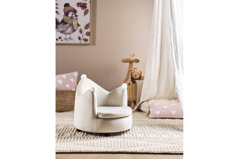 Børnestol Vega Beige/sort - Beige/sort - Møbler - Børnemøbler - Børnestol - Børne lænestol