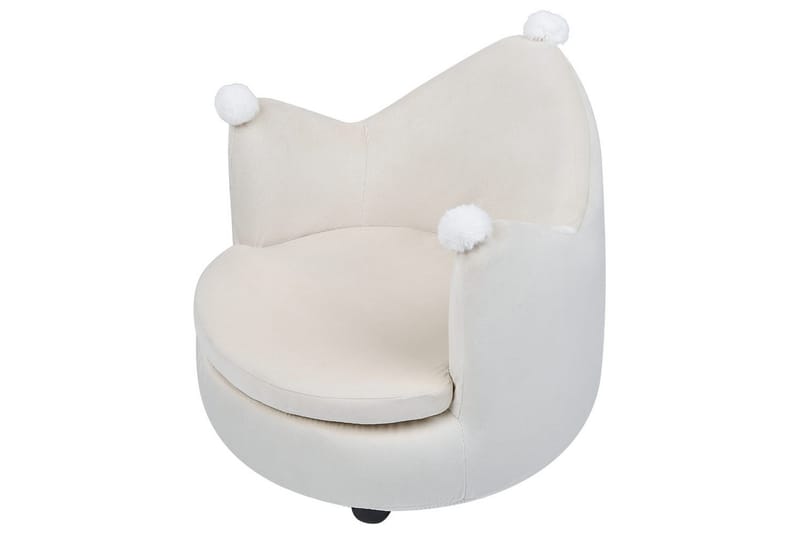 Børnestol Vega Beige/sort - Beige/sort - Møbler - Børnemøbler - Børnestol - Børne lænestol