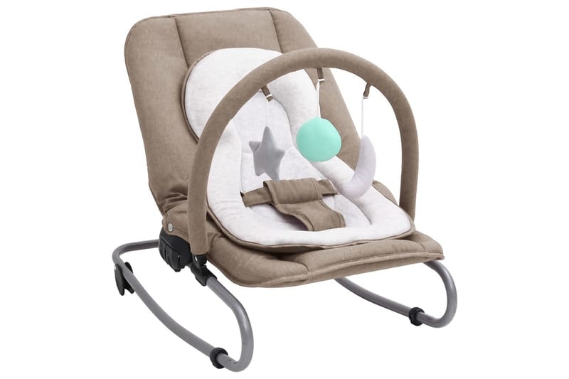 skråstol til baby stål gråbrun - Gråbrun - Møbler - Børnemøbler - Børnestol - Børne lænestol