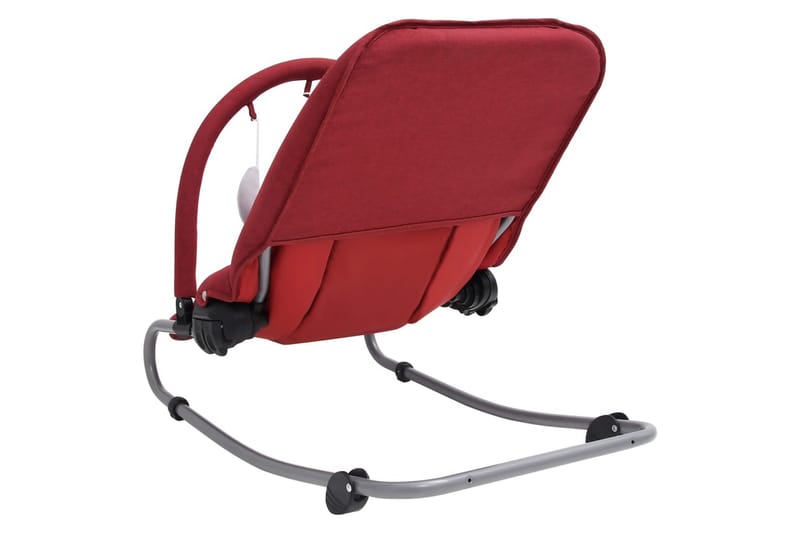 skråstol til baby stål rød - Rød - Børne lænestol