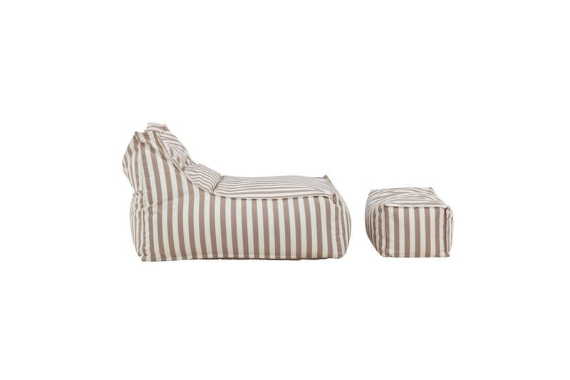 Loungestol Lænestol Redang Beige - Hvid/ beige - Møbler - Børnemøbler - Børnestol - Puf & sækkestol børn