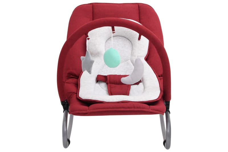 skråstol til baby stål rød - Rød - Børne lænestol